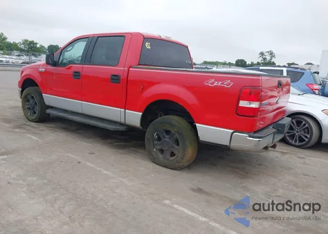 2004 Ford F150 Supercrew z USA, uszkodzony, nr VIN 1FTPW14574FA37641